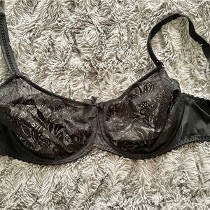 Prima Donna Black Lace Bra. Used.